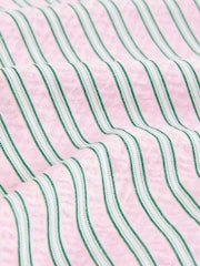 Pink/Green Stripe Wide Leg Trousers (3-16yrs) - Image 7 of 8