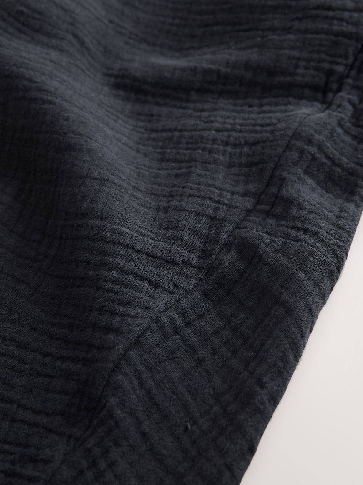 Charcoal Grey 100% Cotton Pull On Barrel Trousers (3-16yrs) - Image 8 of 8 Charcoal Grey 100% Cotton Pull On Barrel Trousers (3-16yrs) - Image 8 of 8