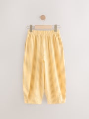 Ochre Stripe Barrel Leg Trousers (3-16yrs) - Image 6 of 8