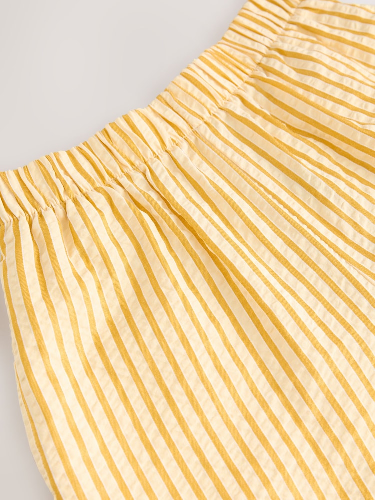 Ochre Stripe Barrel Leg Trousers (3-16yrs) - Image 8 of 8