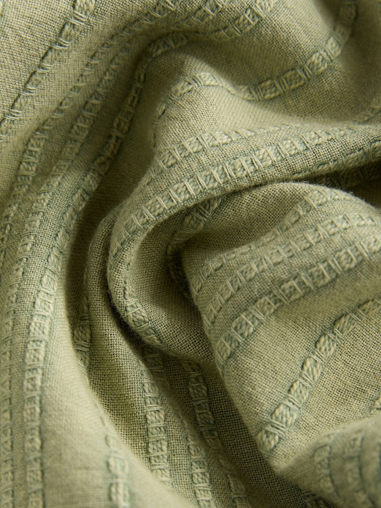Khaki Green 100% Cotton Pull on Barrel Trousers (3-16yrs) - Image 7 of 7