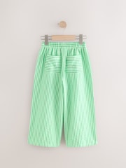 Green Stripe Wide Leg Trousers (3-16yrs) - Image 5 of 7
