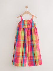 Bright Check Wide Leg Playsuit (3-16yrs) - Image 4 of 7