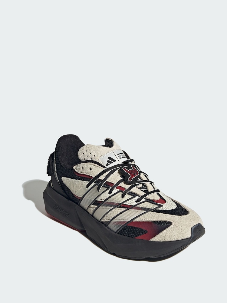 adidas Black Marvel Spider-Man Lightblaze Shoes - Image 1 of 5 adidas Black Marvel Spider-Man Lightblaze Shoes - Image 1 of 5