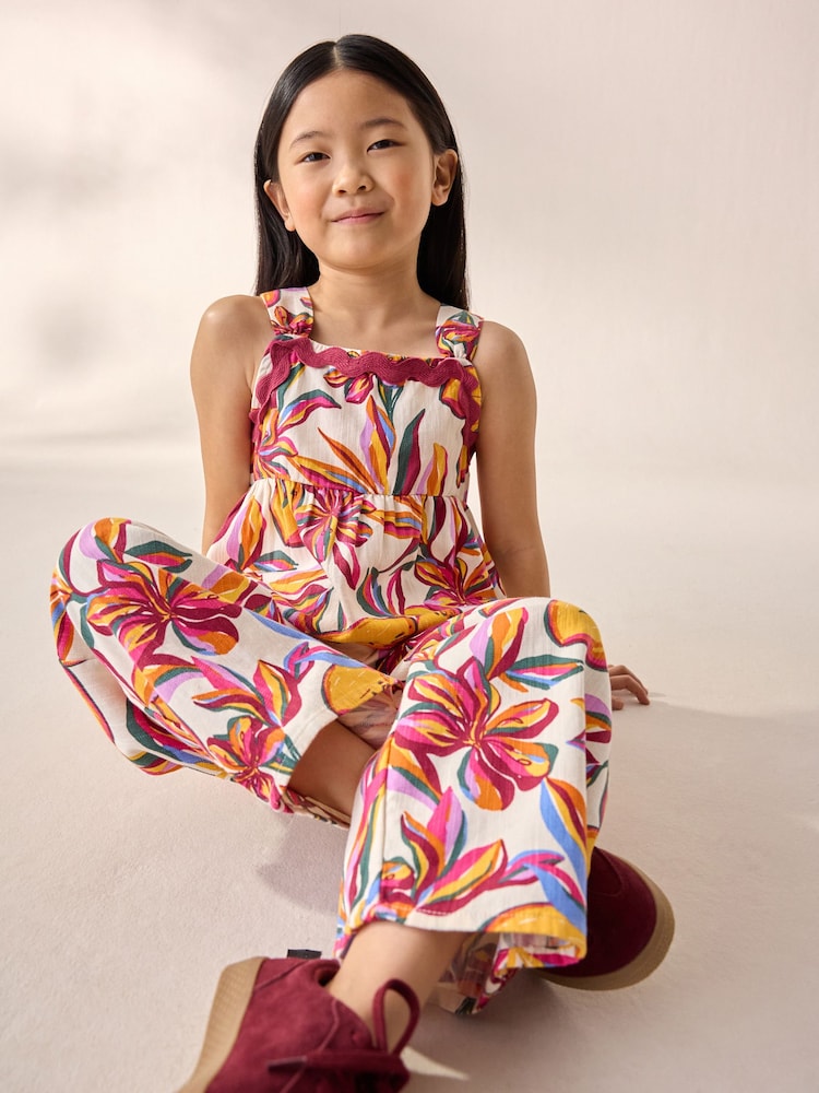 Lemon Print Top And Trousers Set (3-16yrs) - Image 2 of 8