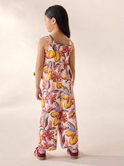 Lemon Print Top And Trousers Set (3-16yrs) - Image 3 of 8