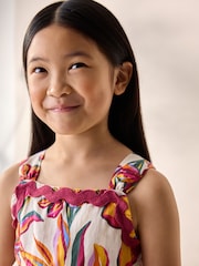 Lemon Print Top And Trousers Set (3-16yrs) - Image 4 of 8