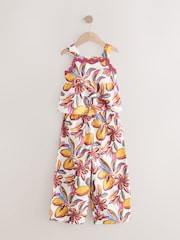 Lemon Print Top And Trousers Set (3-16yrs) - Image 6 of 8