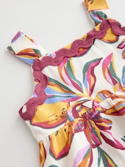 Lemon Print Top And Trousers Set (3-16yrs) - Image 7 of 8