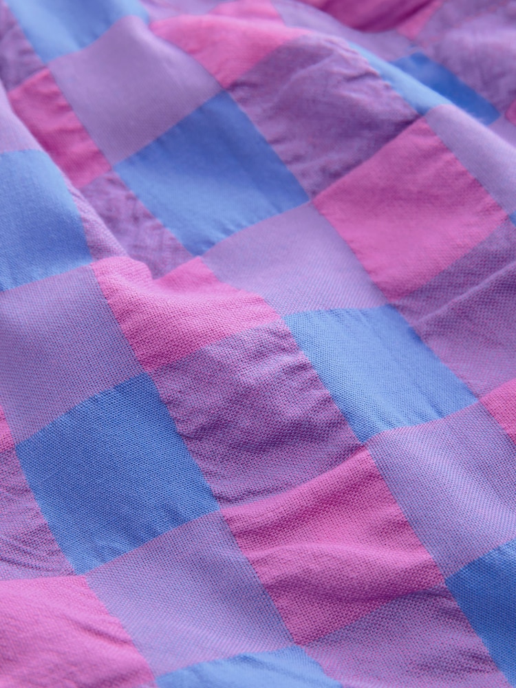 Purple Gingham Shorts (3mths-7yrs) - Image 4 of 4