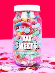 Treat Kitchen YAY Sweets Large Sweet Jar 650g - Image 1 of 4