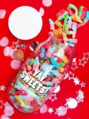 Treat Kitchen YAY Sweets Large Sweet Jar 650g - Image 2 of 4