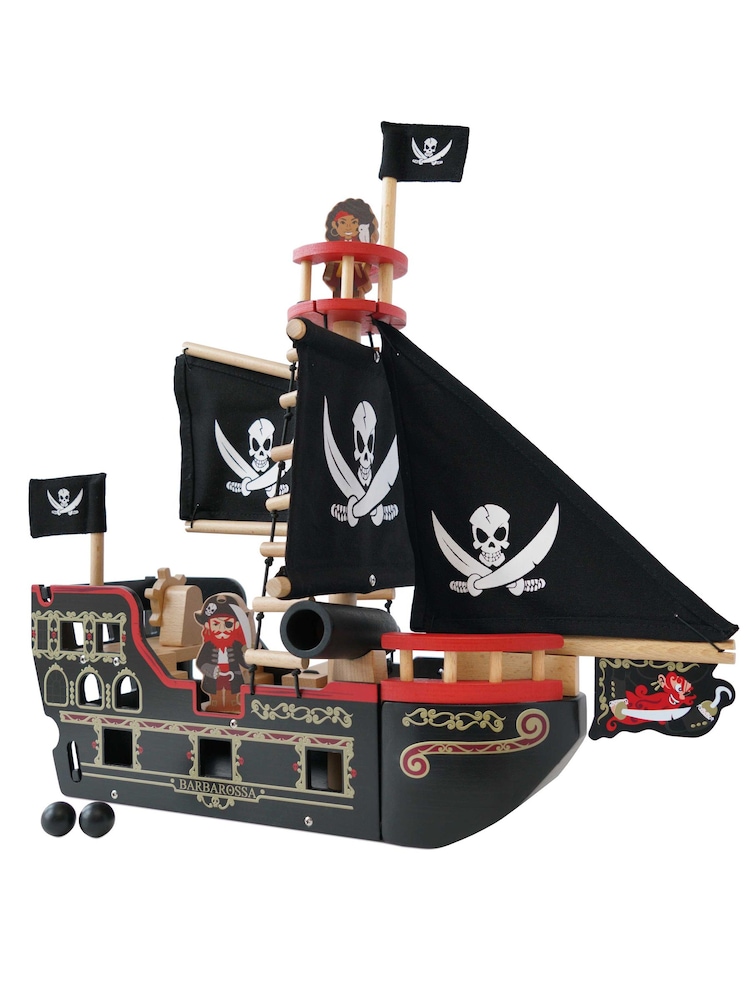 Le Toy Van Pirate Ship - Image 2 of 6