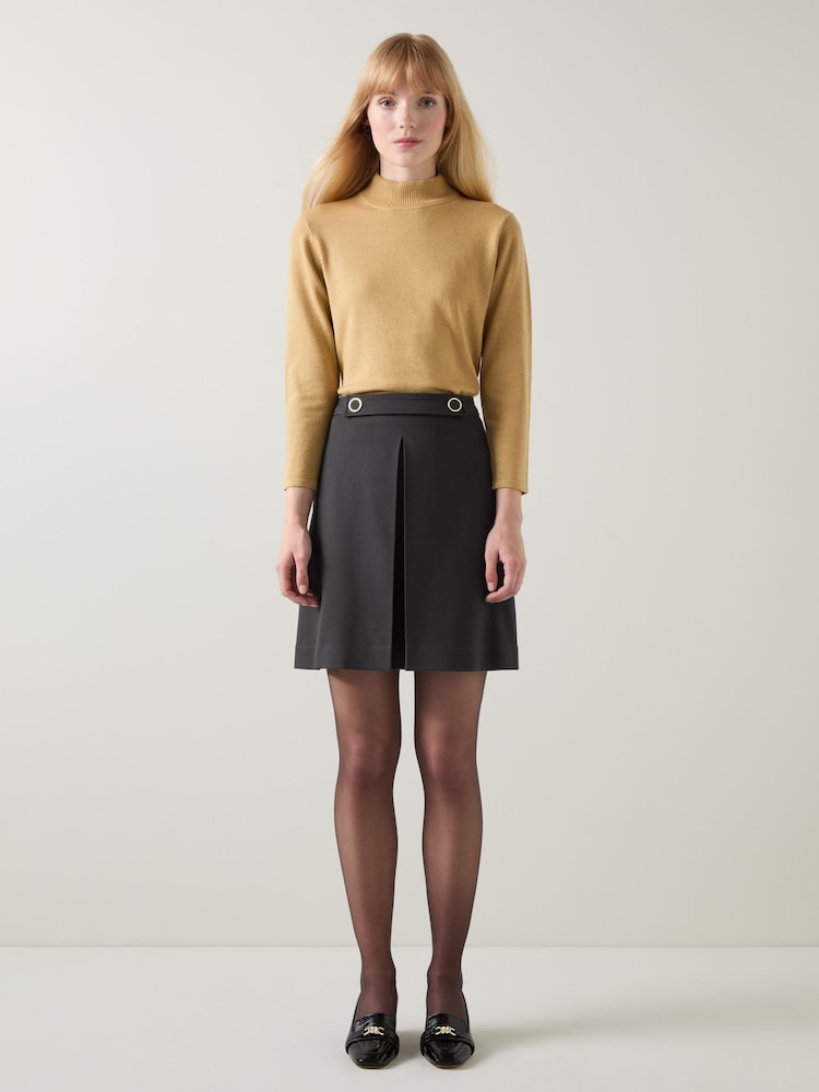 LK Bennett Black Halina Skirt - Image 1 of 3
