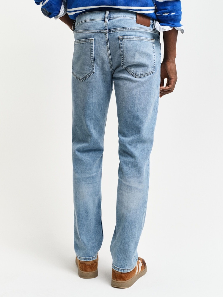 GANT Stretch-Denim-Jeans aus Baumwolle normaler Passform - Bild 2 von 7