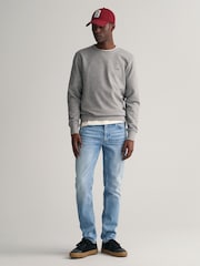 GANT Stretch-Denim-Jeans aus Baumwolle normaler Passform - Bild 3 von 7