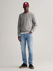 GANT Stretch-Denim-Jeans aus Baumwolle normaler Passform - Bild 6 von 7