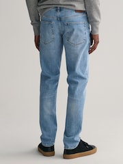GANT Stretch-Denim-Jeans aus Baumwolle normaler Passform - Bild 7 von 7