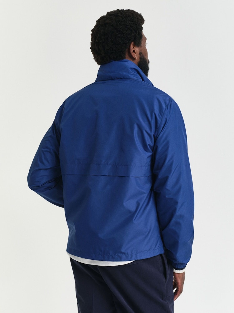 GANT Blue 100% Cotton Lightweight Windsheilder Jacket - Image 2 of 9