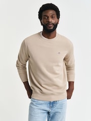 GANT Tan Brown Blue 100% Cotton Sweatshirts - Image 1 of 5