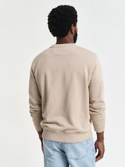 GANT Tan Brown Blue 100% Cotton Sweatshirts - Image 2 of 5