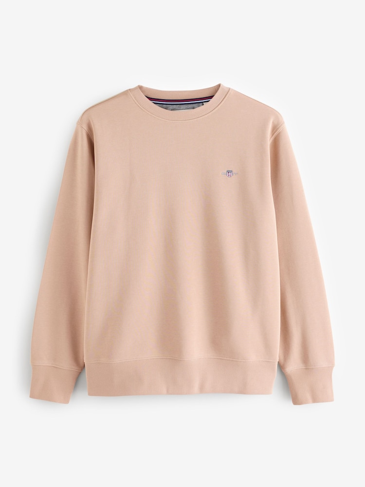 GANT Tan Brown Blue 100% Cotton Sweatshirts - Image 5 of 5