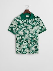 Grün - GANT – gestreiftes Polo-Shirt - Bild 5 von 5