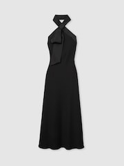 Florere Bow-Detail Halterneck Maxi Dress - Image 2 of 7