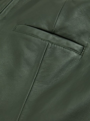 Florere Tapered Leather Trousers - Image 6 of 6