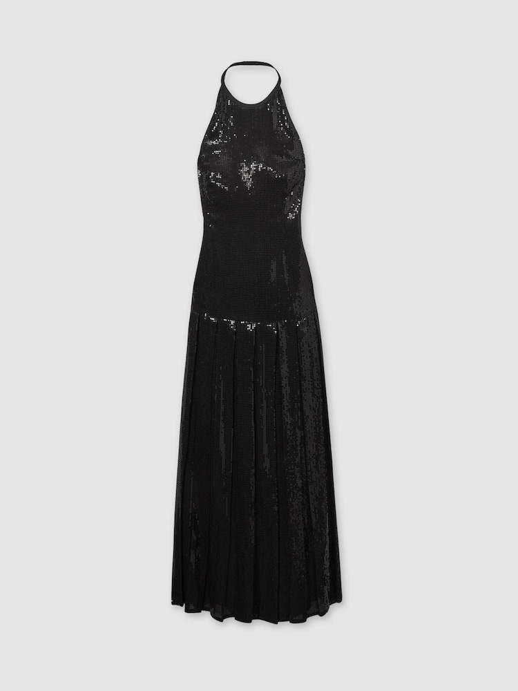 Sequin Halter Neck Dress - Image 2 of 7
