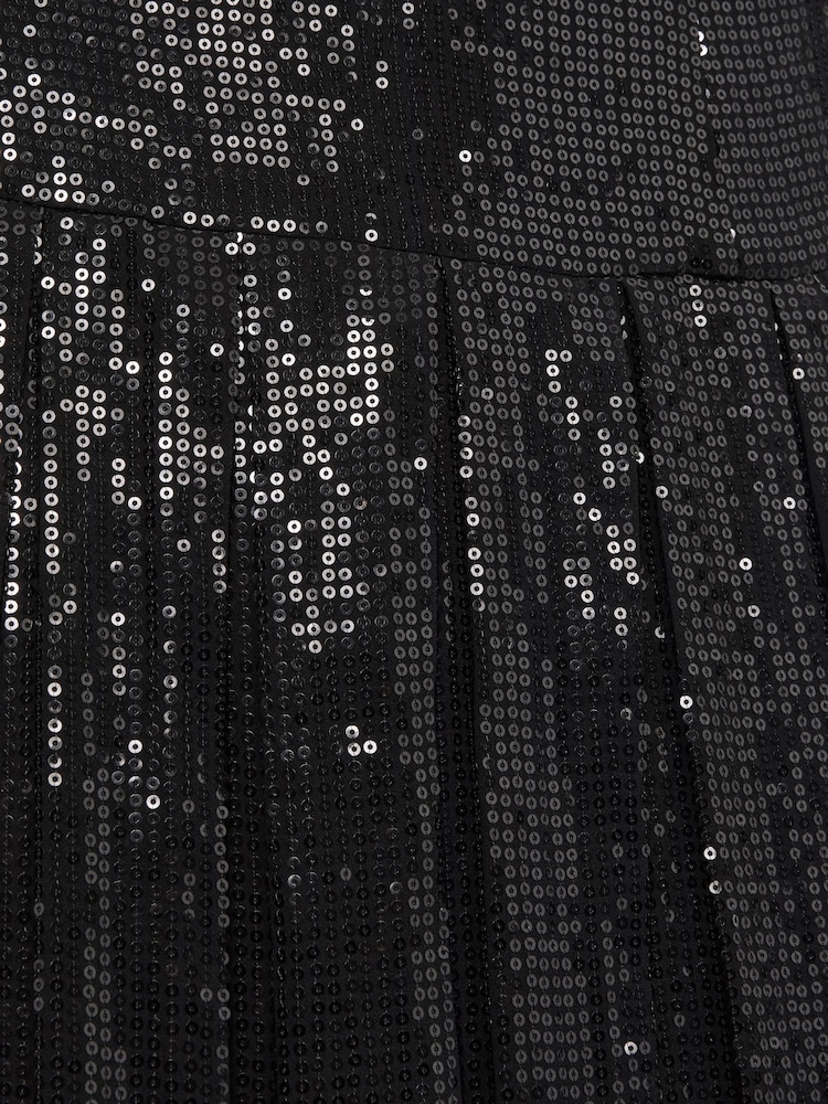 Sequin Halter Neck Dress - Image 7 of 7