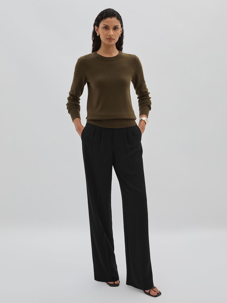 Paige High-Rise Twill Trousers - Image 1 of 6