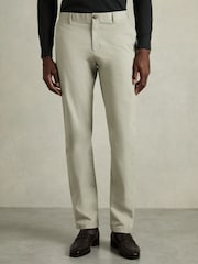 Pantalones chinos de algodón de corte slim de Reiss - Imagen 3 de 7