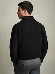 Sobrecamisa con dos bolsillos de lana Demari de Reiss - Imagen 5 de 6