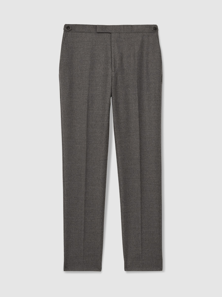 Reiss Degree Slim-Fit Wool Blend Suit Trousers - Image 3 of 8
