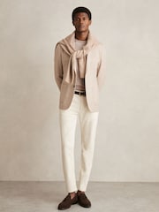 Reiss White Picton Cotton-Stretch Slim-Fit Jeans - Image 1 of 7