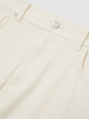 Reiss White Picton Cotton-Stretch Slim-Fit Jeans - Image 7 of 7