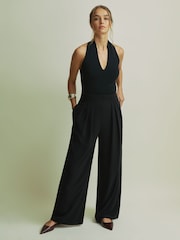 Florere Pleated Wide Leg Trousers - Image 1 of 6