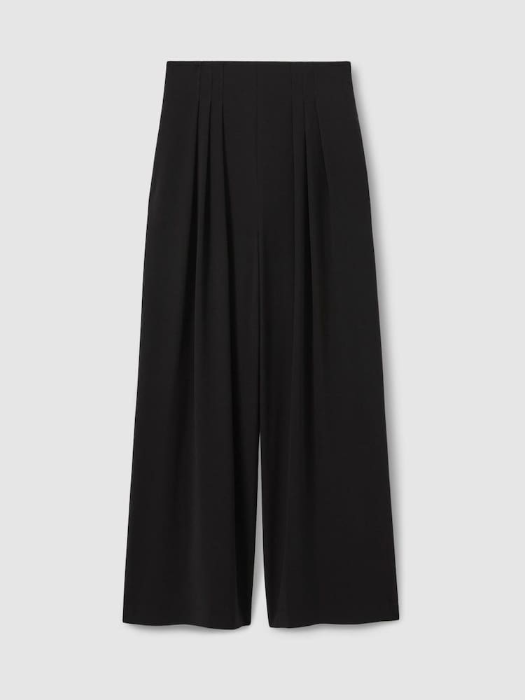 Florere Pleated Wide Leg Trousers - Image 2 of 6