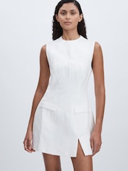 Anna Quan Cotton Blend Jacquard Mini Dress - Image 1 of 6