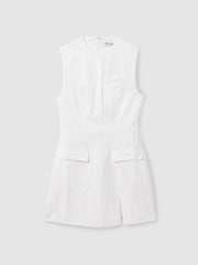 Anna Quan Cotton Blend Jacquard Mini Dress - Image 2 of 6