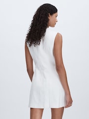 Anna Quan Cotton Blend Jacquard Mini Dress - Image 5 of 6
