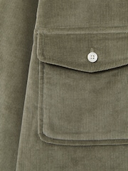 Reiss Sage Tucci Cotton-Blend Corduroy Overshirt - Image 6 of 6