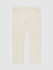 Белый - Джинсы прямого кроя Reiss Bishopsgate - Изображение 2 из 6
