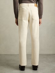 Белый - Джинсы прямого кроя Reiss Bishopsgate - Изображение 5 из 6