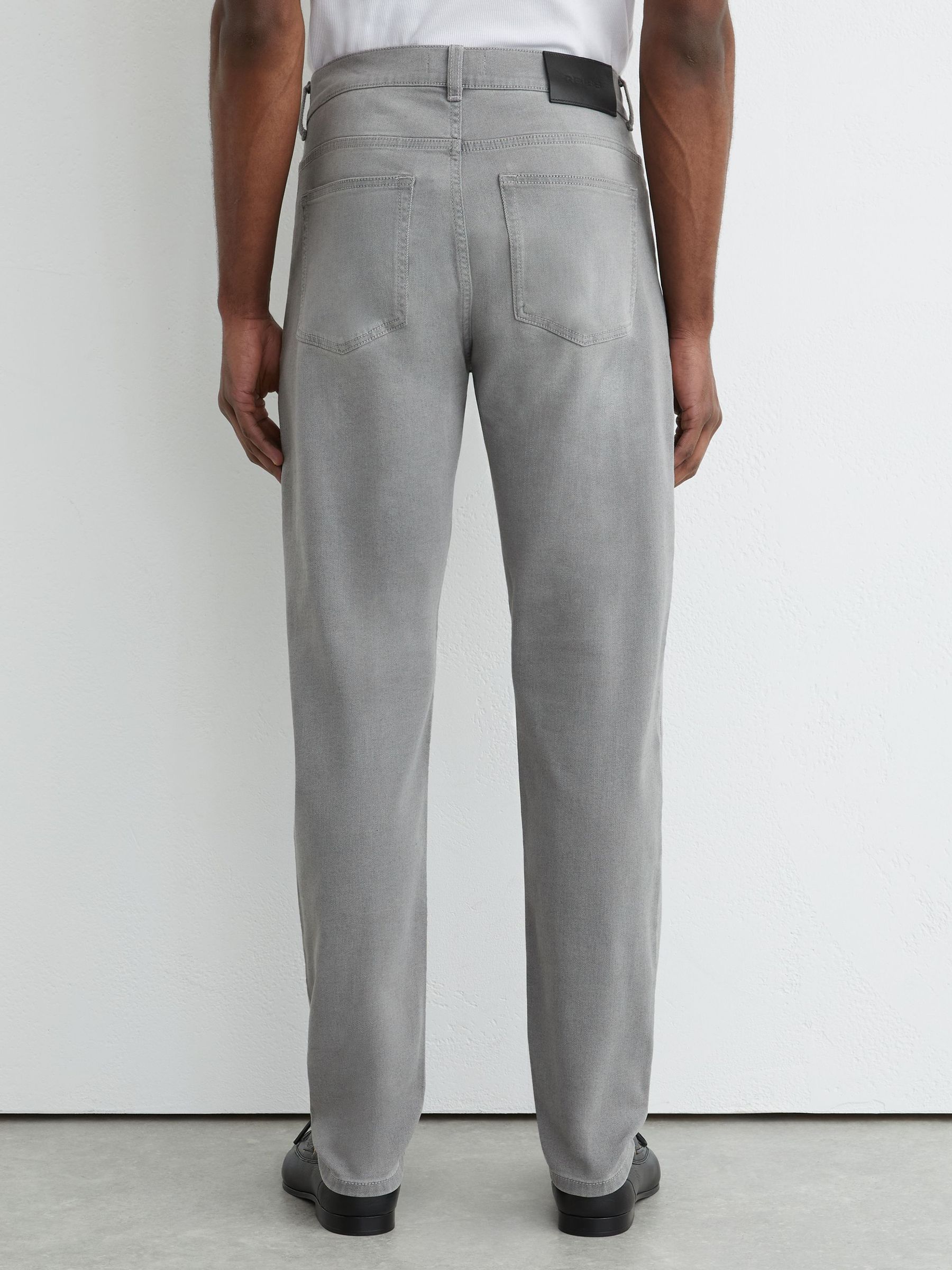 Resurrection グレー スリムフィットパンツ M Next：日本 ライト ウォッシュグレー - Reiss Picton コットン