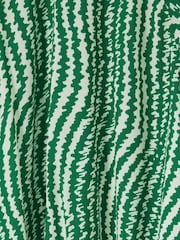 Florere Green Asymmetric Midi Dress - Image 8 of 8