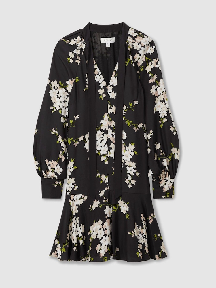 Florere Dropped Waist Mini Dress - Image 2 of 7