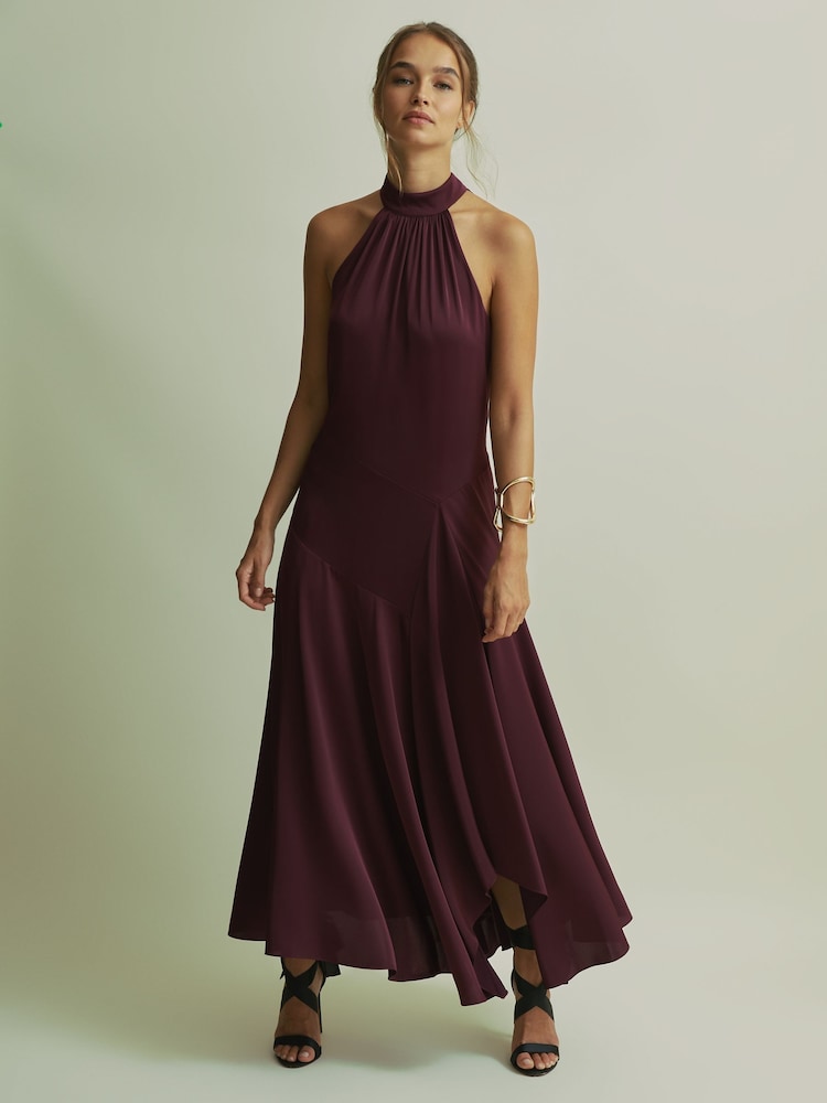 Florere, asymmetrisches Neckholder-Midikleid - Bild 1 von 6 Florere, asymmetrisches Neckholder-Midikleid - Bild 1 von 6