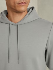Reiss Fabien Interlock Jersey Hoodie - Imagen 3 de 6